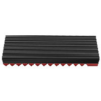 Пасивен охладител Jonsbo M.2 SSD, оребрен