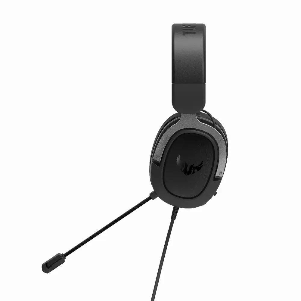 Геймърски слушалки ASUS TUF Gaming H3 Gun Metal 7.1 Virtual surround sound