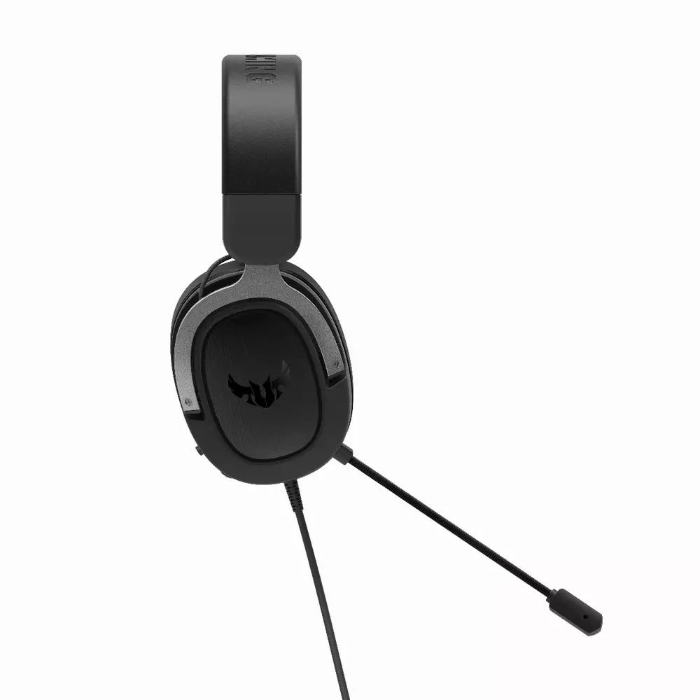 Геймърски слушалки ASUS TUF Gaming H3 Gun Metal 7.1 Virtual surround sound