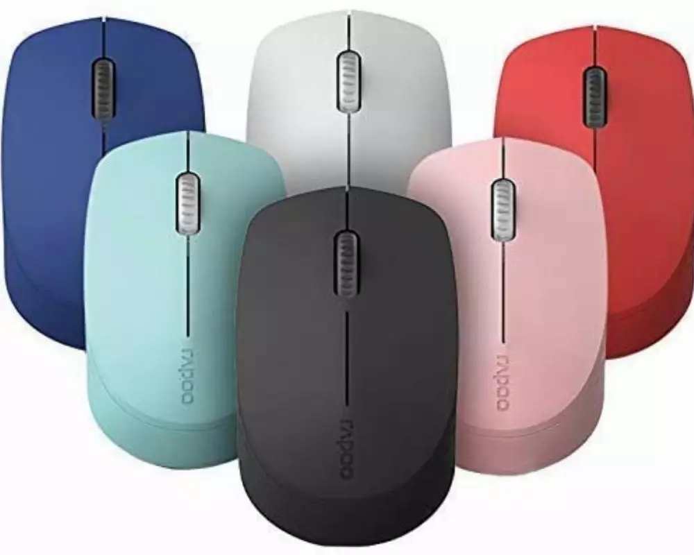 Мишка RAPOO M100 Silent Wireless/Безжична Red