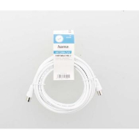 Антенен кабел HAMA 205031 коаксиален мъжко - коаксиален женско, 10 м, 75dB, екраниран