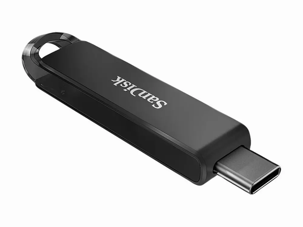 USB памет SanDisk Ultra, USB-C, 64GB, Сребрист