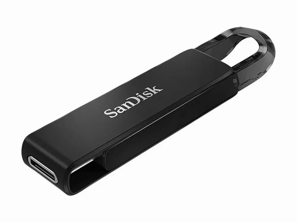USB памет SanDisk Ultra, USB-C, 64GB, Сребрист