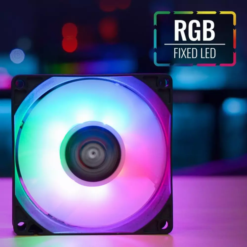 Вентилатор AeroCool Frost 8 Fan 80 mm Fixed RGB - ACF1-FS10117.11