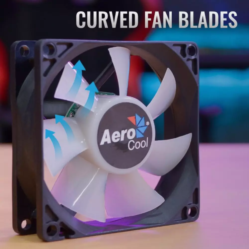 Вентилатор AeroCool Frost 8 Fan 80 mm Fixed RGB - ACF1-FS10117.11