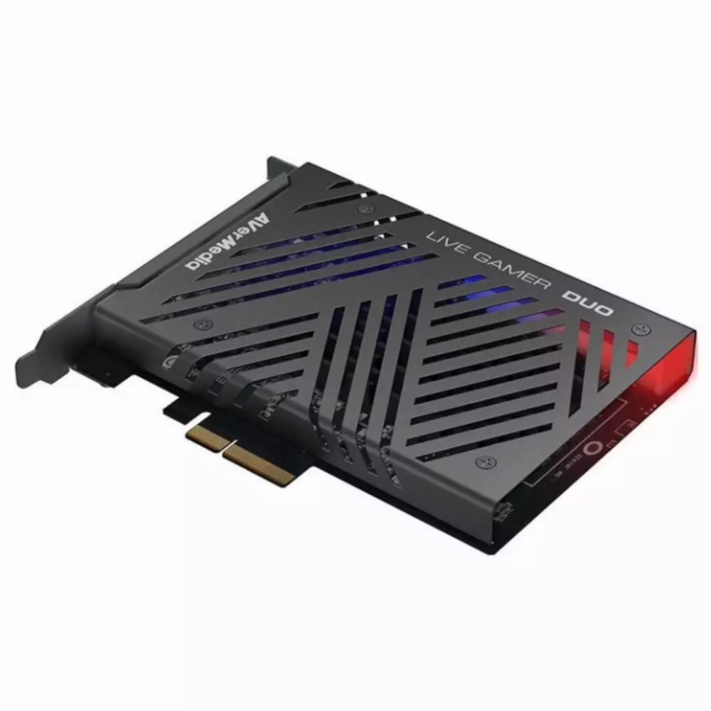 Вътрешен кепчър AVerMedia LIVE Gamer DUO, PCIe