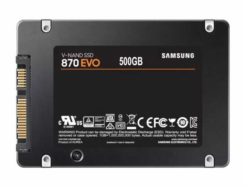 Диск SSD SAMSUNG 870 EVO 500GB 2.5&rdquo; SATA 6 Gb/s 