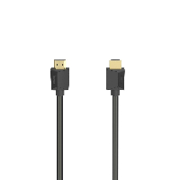 Кабел HAMA High Speed, HDMI мъжко - HDMI мъжко, 4K, 18GB/s, Ethernet , 5 м, позл. конектори