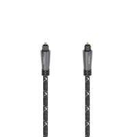 Оптичен аудио кабел HAMA ODT plug (Toslink), метал, 1.5 м