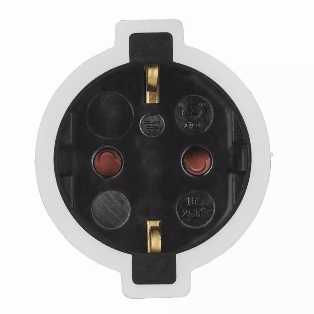 Удължителен кабел HAMA Powerplug, Допълнителен контакт, 3.0 m, Бял