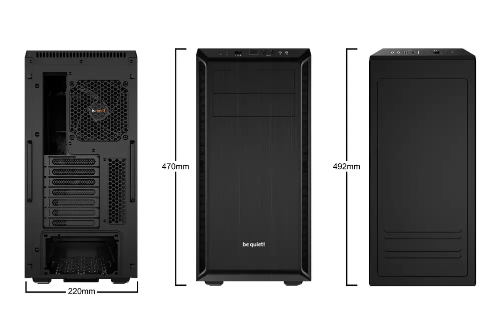 Кутия be quiet! PURE BASE 600 Black - BG021