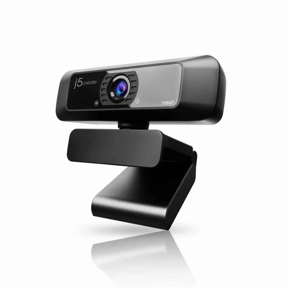 Уеб камера j5create JVCU100, HD, микрофон, USB, 360&deg; Rotation, Черен