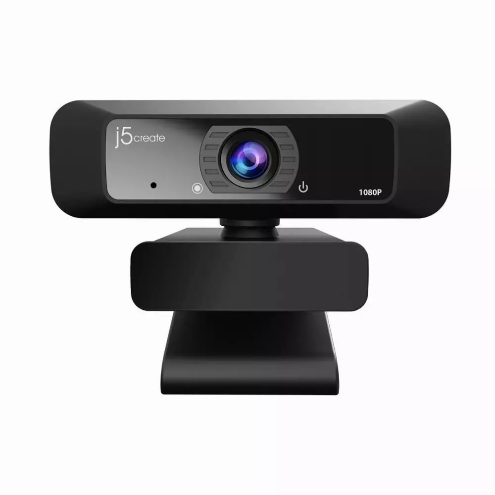 Уеб камера j5create JVCU100, HD, микрофон, USB, 360&deg; Rotation, Черен