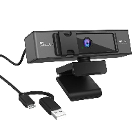 Уеб камера j5create JVCU435 4К UltraHD USB 360&deg; Rotation 5x Digital Zoom Черен