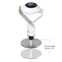 Уеб камера j5create JVCU360, UltraHD, микрофон, USB, 360&deg; All Around, Черен