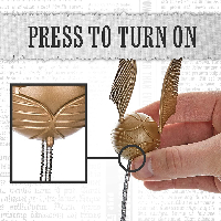 Статуетка Paladone Harry Potter - Golden Snitch Lumi Clip