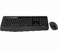 Комплект безжична клавиатура с мишка LOGITECH MK345 - US - INTNL 