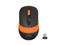 Мишка A4tech FG10S Fstyler Optical Wireless безшумна Черен/Оранжев