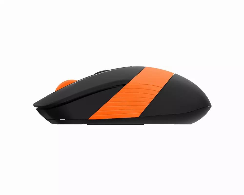 Мишка A4tech FG10S Fstyler Optical Wireless безшумна Черен/Оранжев