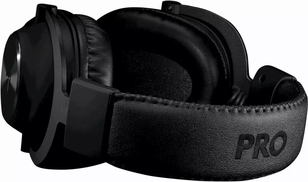Безжични геймърски слушалки Logitech PRO X LIGHTSPEED Black - 981-000907