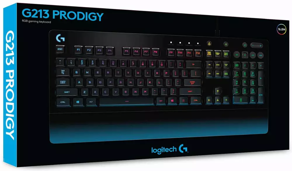 Геймърска клавиатура LOGITECH G213 Prodigy