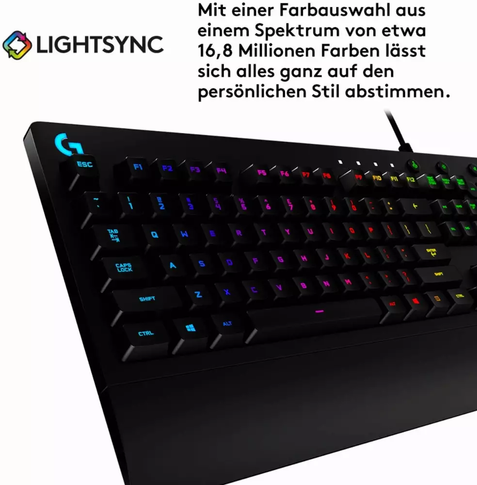 Геймърска клавиатура LOGITECH G213 Prodigy