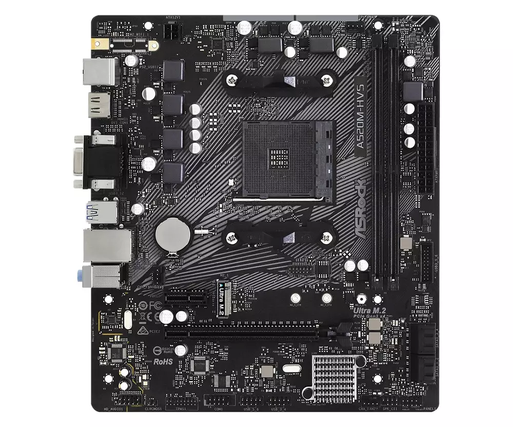 Дънна платка Asrock A520M-HVS 