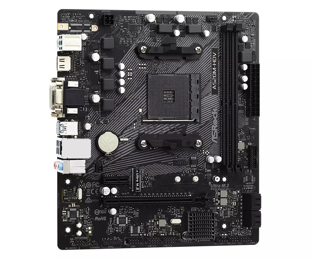 Дънна платка Asrock A520M-HDV 