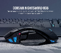 Геймърска мишка CORSAIR NIGHTSWORD RGB Tunable FPS/MOBA - CH-9306011-EU