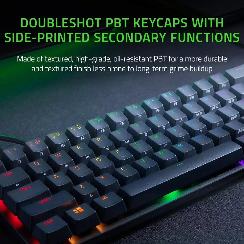 Геймърска клавиатура Razer Huntsman Mini Red Switches Clicky Optical
