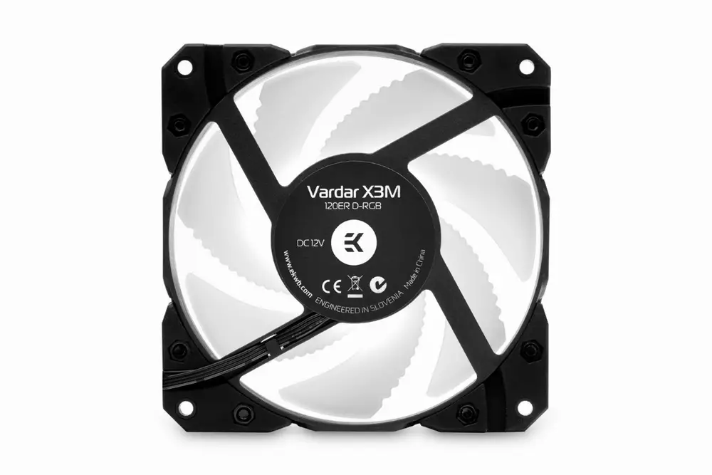 Употребяван вентилатор EK-Vardar X3M 120ER D-RGB 120мм High-Static Pressure Black