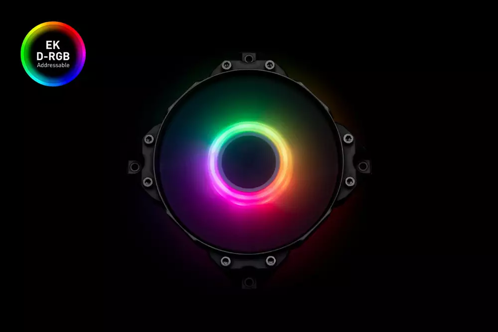 Употребяван вентилатор EK-Vardar X3M 120ER D-RGB 120мм High-Static Pressure Black
