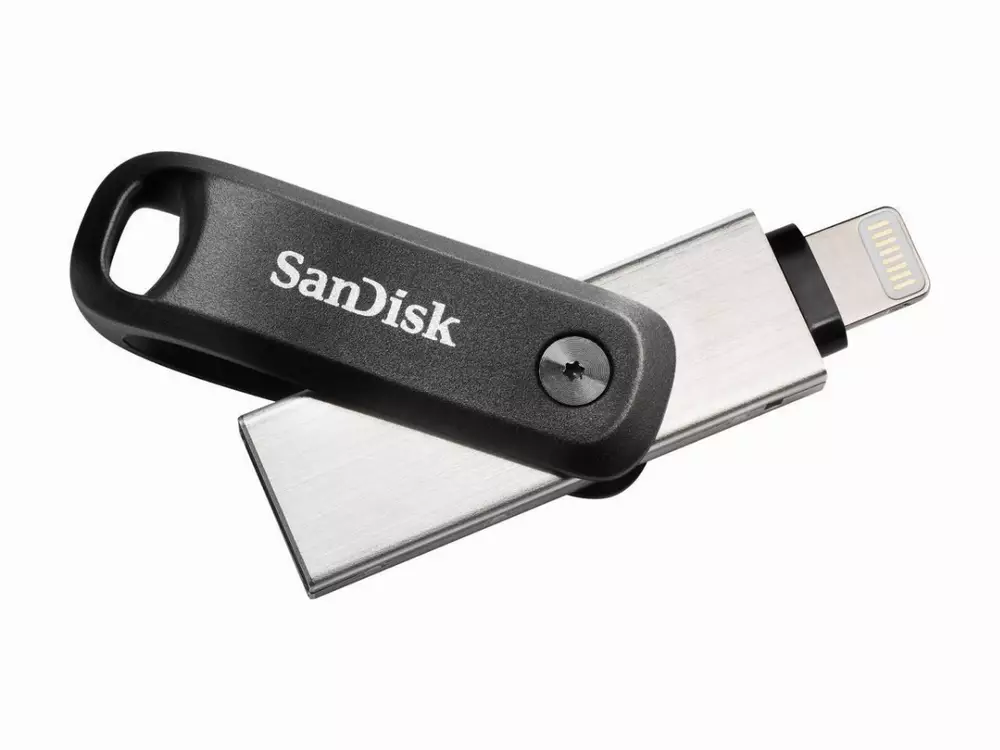 USB памет SanDisk iXpand Flash Drive Go 256GB Apple iPhone и iPad USB 3.1 Gen 1 