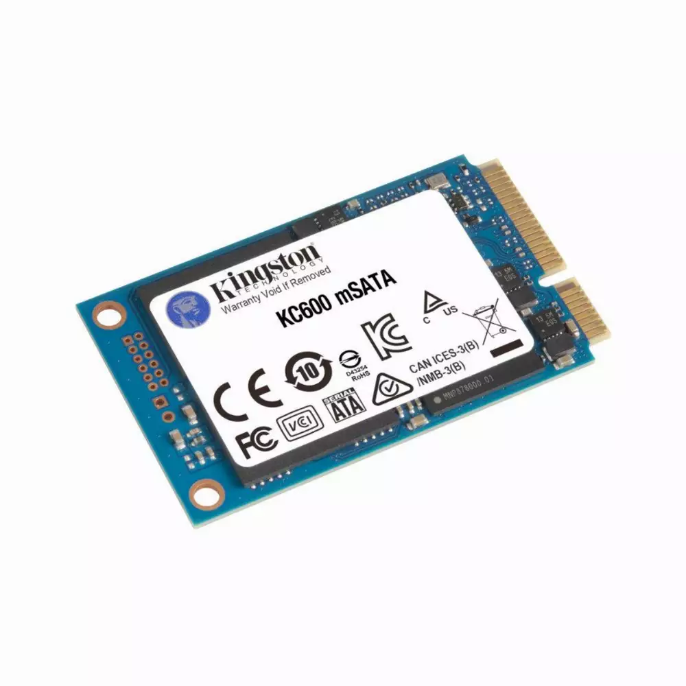 Диск SSD KINGSTON KC600 512GB mSATA