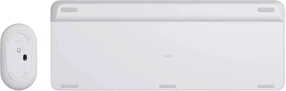 Комплект клавиатура и мишка Logitech MK470 Slim Wireless Combo White