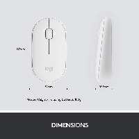 Комплект клавиатура и мишка Logitech MK470 Slim Wireless Combo White