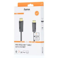 Кабел HAMA HDMI мъжко - mini HDMI мъжко, 1.5 м, позл.конектори