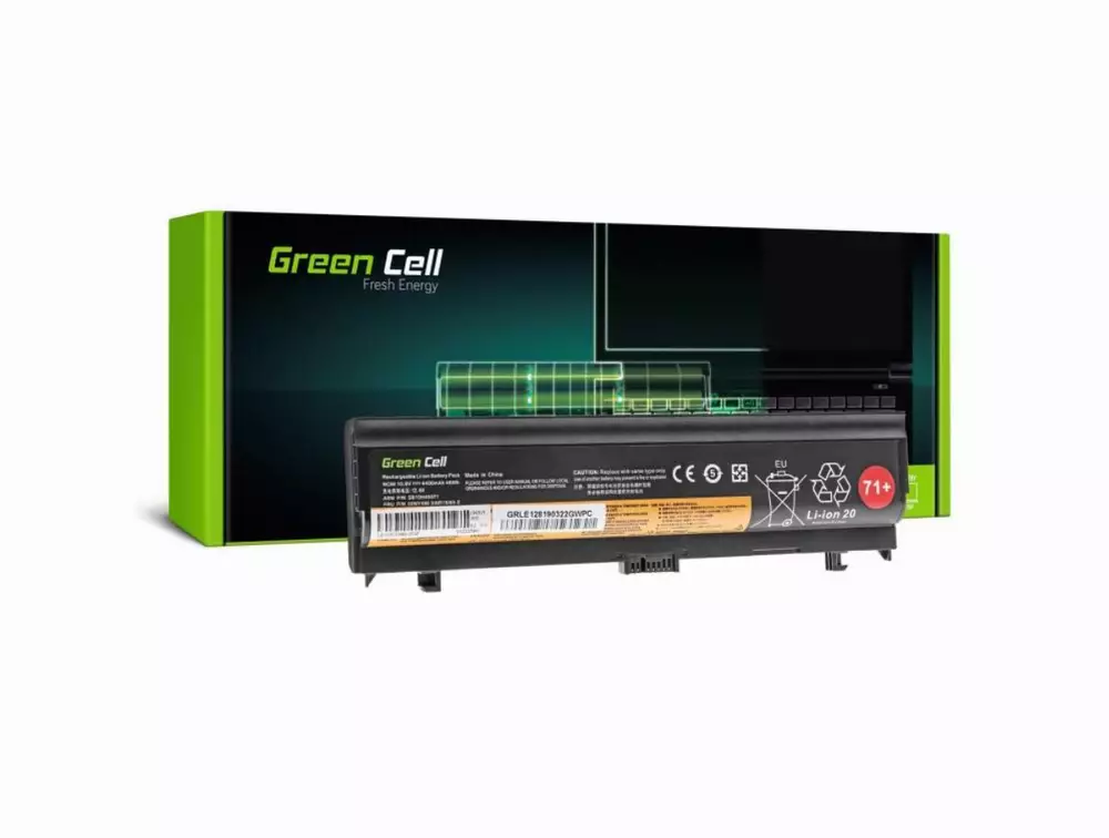 Батерия  за лаптоп  LENOVO ThinkPad L560 L570  11,1V 4400mAh  GREEN CELL