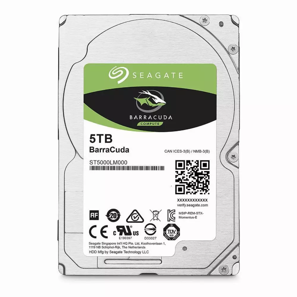 Хард диск Seagate BarraCuda 5TB 5400RPM 2.5" 128MB ST5000LM000
