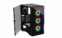 Кутия Gamdias TALOS E2 Elite aRGB Tempered Glass - GAMDIAS-TALOS-E2-ELITE