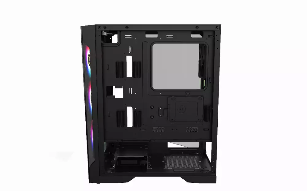 Кутия Gamdias TALOS E2 Elite aRGB Tempered Glass - GAMDIAS-TALOS-E2-ELITE