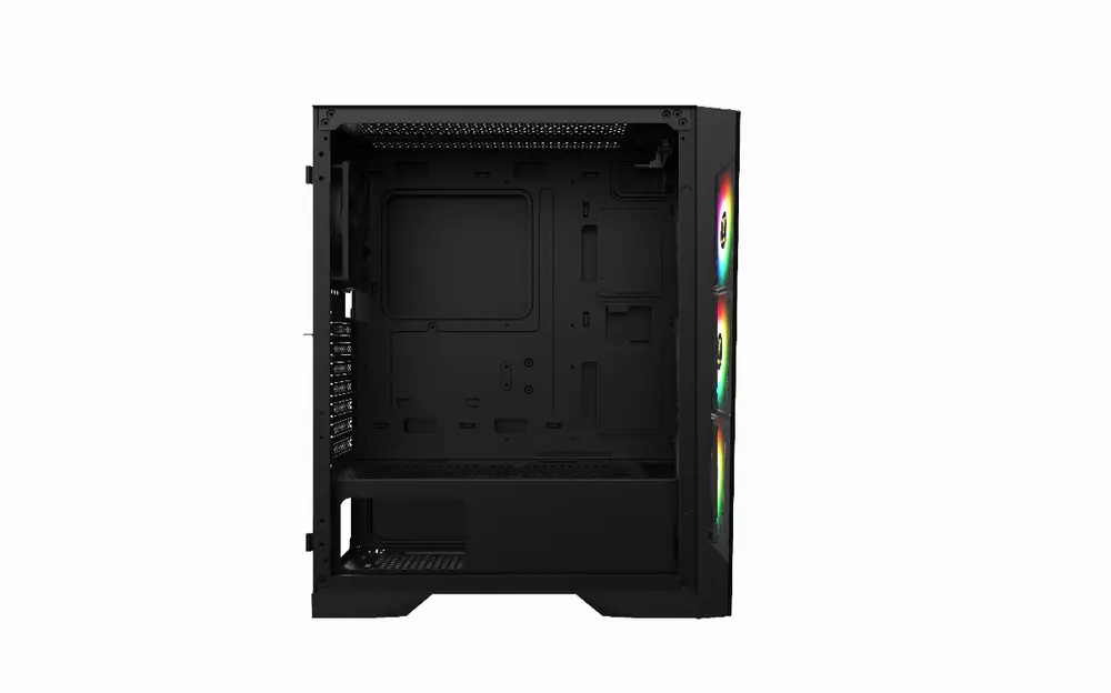 Кутия Gamdias TALOS E2 Elite aRGB Tempered Glass - GAMDIAS-TALOS-E2-ELITE