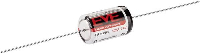 Литиево тионилхлоридна  батерия EVE 3.6 V  1/2AA ER14250 /AX/ с накрайници жички  EVE BATTERY