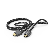 Кабел HAMA Ultra HD HDMI мъжко - HDMI мъжко, 8K, 48GB/s,метал, 3 м, позл. конектори