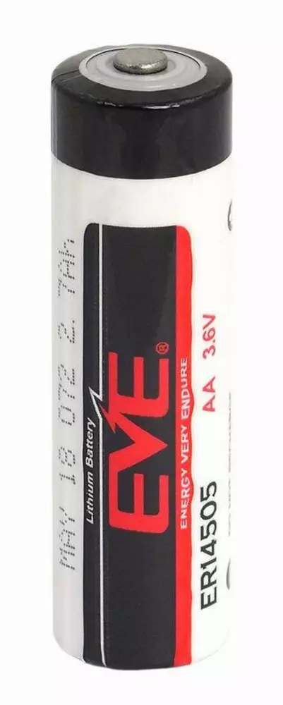 Литиево тионилхлоридна батерия  3,6V AA R6 2,7Ah ER14505 /STD /с пъпка/ EVE BATTERY