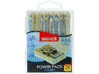 Алкални батерии MAXELL LR03 1,5V AAA 24 бр. блистер PVC case