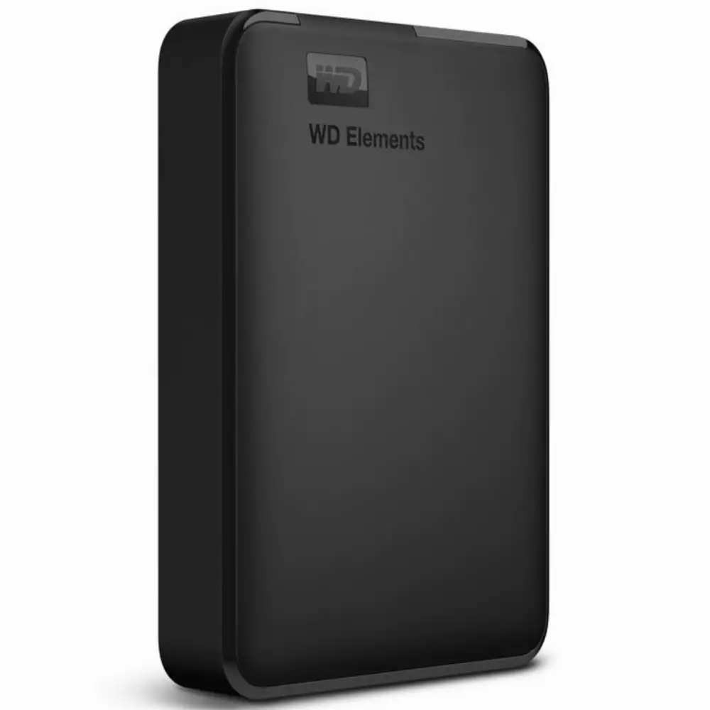 Външен диск HDD WesternDigital Elements Portable, 5TB, 2.5", USB 3.0, Черен