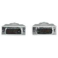 Кабел HAMA DVI-D Dual Link мъжко - мъжко, 1.5 м