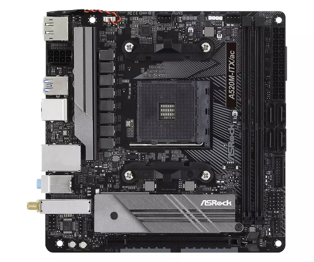 Дънна платка ASROCK A520M-ITX/AC