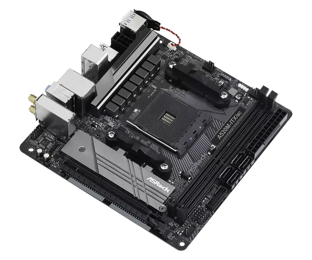 Дънна платка ASROCK A520M-ITX/AC
